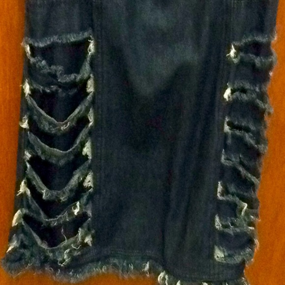 Vintage Jean Dress - Sz Small - Picture 2 of 4